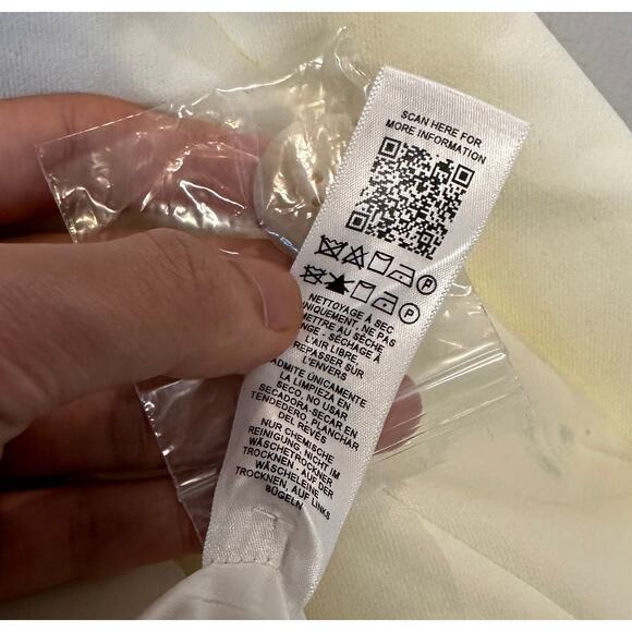 TOPSHOP New Womens 90s Double Breasted Oversized Blazer Cream 12 Academia Career - Picture 10 of 13